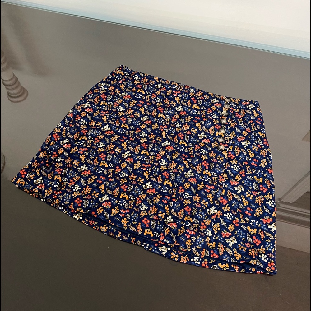 Madewell Floral Skirt Size 14